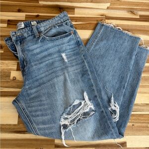 Lucky Brand Women’s Boyfriend Light Blue Distressed Jeans